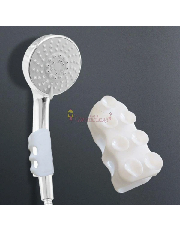 Vantuzlu Banyo Duş Başlığı Askı Tutucu Aparat