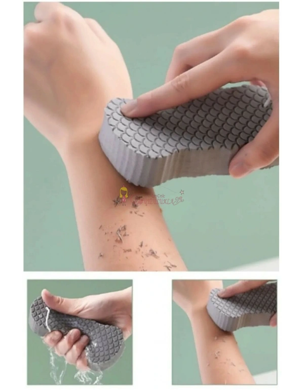 Vücut Cilt Temizleyici Sünger,Peeling Etkili Asılabilir Kese Lif