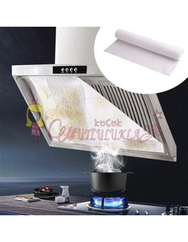 Yağ Emici Duman Önleyici Pratik Mutfak Davlumbaz Koruyucu