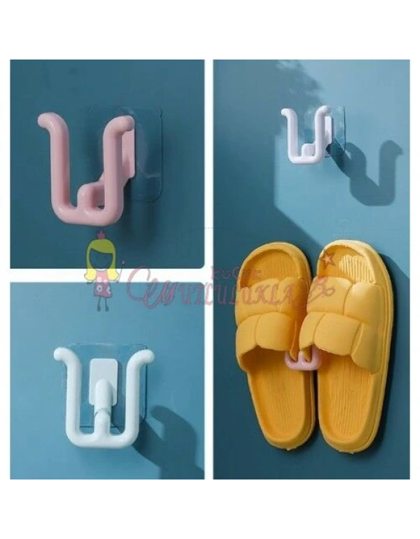 Yapışkanlı Terlik Askısı 2 Adet