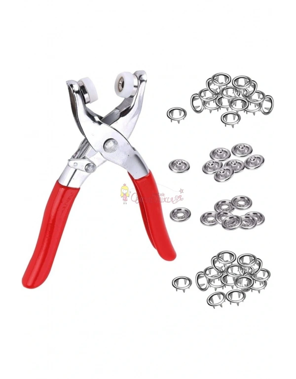 ﻿METAL ÇITÇITLI DÜĞME PENSESİ VE DÜĞMESİ