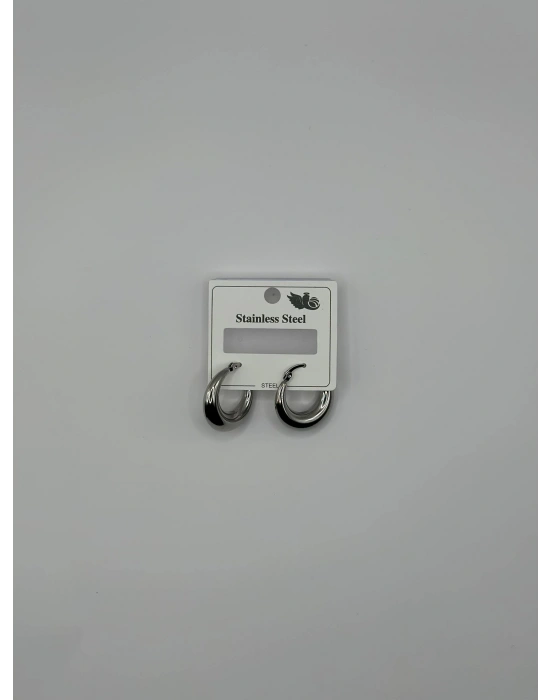 Bombeli Küpe | Çelik