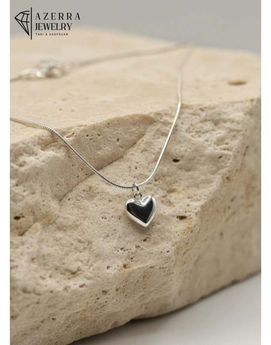 Kalpli Kolye | Çelik