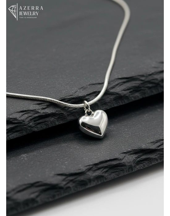 Kalpli Kolye | Çelik