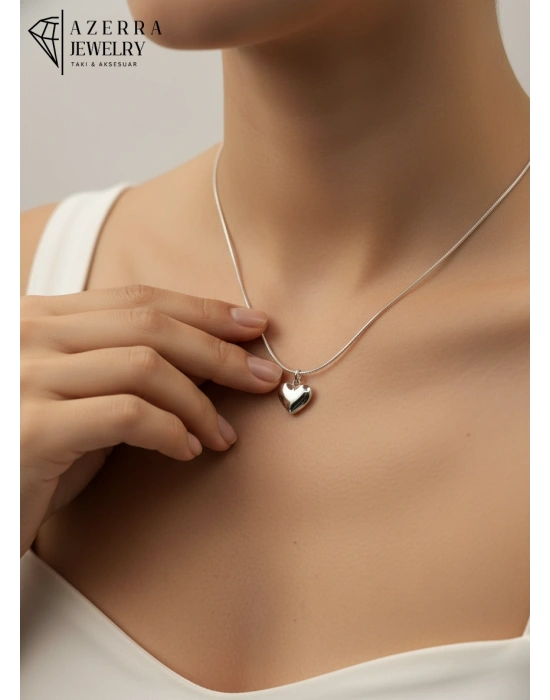 Kalpli Kolye | Çelik