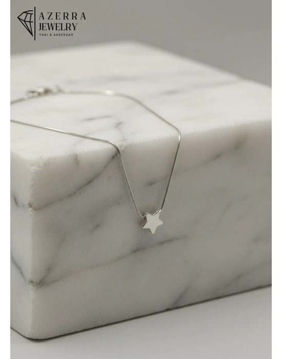 Yıldız Kolye | Çelik