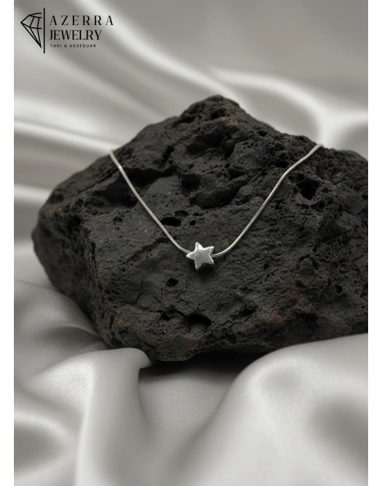 Yıldız Kolye | Çelik