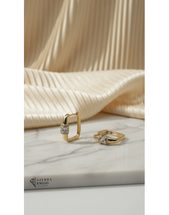 AZERRA LockShine Küpe | Çelik