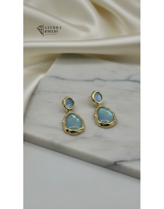 AZERRA AquaLuxe Küpe | Çelik