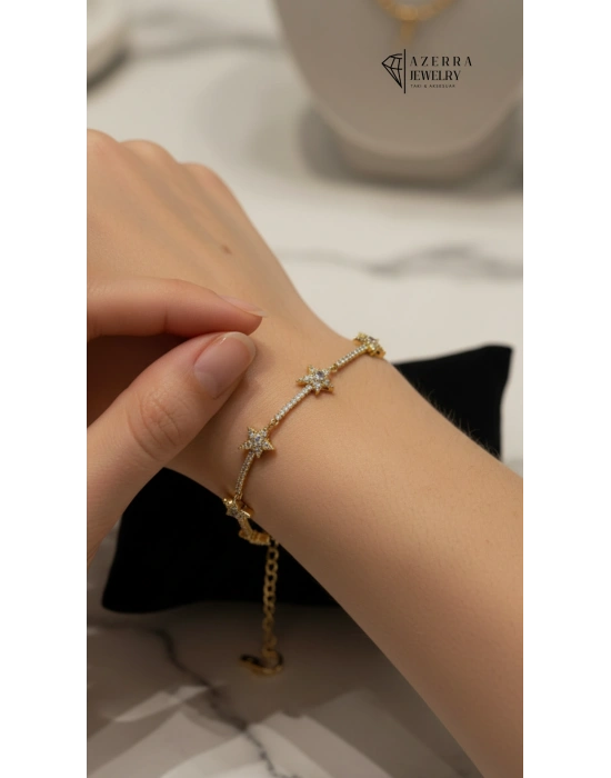 AZERRA StarLuxe Bileklik | Çelik