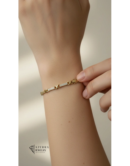 AZERRA Infinity Luxe Bileklik | Çelik