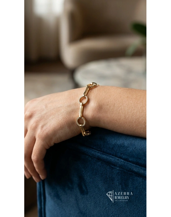 AZERRA Royal Chain Bileklik | Çelik