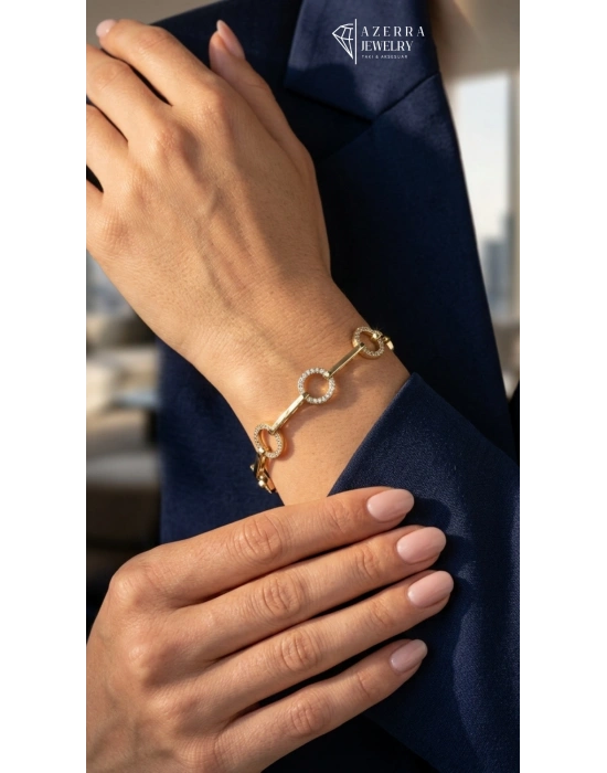 AZERRA Royal Chain Bileklik | Çelik