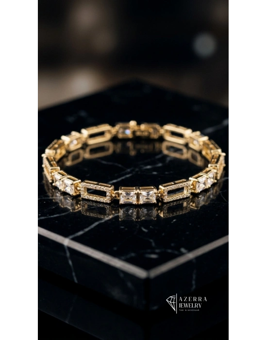 AZERRA Diamond Royale Bileklik | Çelik