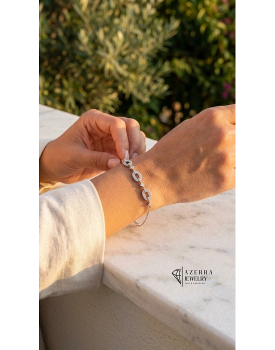 Infinity Bileklik Silver | Çelik