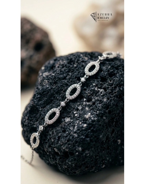Infinity Bileklik Silver | Çelik