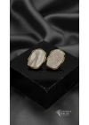 AZERRA Soft Marble Küpe | Çelik