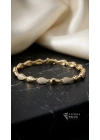 AZERRA Royal Drop Bileklik | Çelik