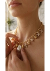 AZERRA Sunset Pearl Kolye | Çelik