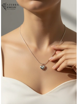 Kalpli Kolye | Çelik