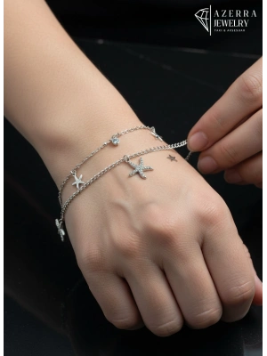 AZERRA Yıldız Bileklik | Çelik