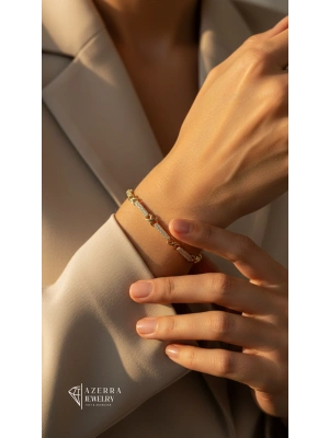 AZERRA Infinity Luxe Bileklik | Çelik