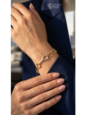 AZERRA Royal Chain Bileklik | Çelik