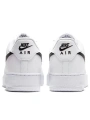Unisex Deri Airforce Günlük Spor Ayakkabı-Beyaz-Siyah