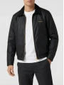 Erkek Normal Kalıp Jel Dolgu Bomber Mont-Siyah