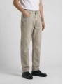 Erkek Rahat Kesim Bagy Kalıp Kot Pantolon- Bej