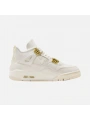 Nıke Aır Jordan 4 Retro Spor Ayakkabı - Beyaz Gold
