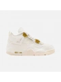 Nıke Aır Jordan 4 Retro Spor Ayakkabı - Beyaz Gold