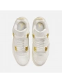 Nıke Aır Jordan 4 Retro Spor Ayakkabı - Beyaz Gold