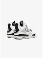 Nıke Aır Jordan 4 Retro Spor Ayakkabı - Beyaz Siyah