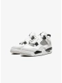 Nıke Aır Jordan 4 Retro Spor Ayakkabı - Beyaz Siyah