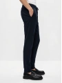 Erkek Beli Lastikli Likralı Joger Pantolon-Lacivert