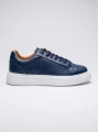 Erkek Eva Taban Sneakers Ayakkabı- Lacivert-Beyaz