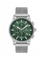 DKE 10792-4 Metal Kordonlu Exclusive Erkek Kol Saati -Gri_Yeşil