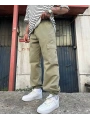 Erkek Bagy Kalıp Cepli Kargo Pantolon - Haki