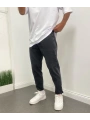 Erkek Boyfriend Likrasız Kot Pantolon- Füme