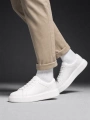 Erkek Eva Taban Sneakers Ayakkabı- Beyaz