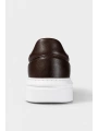 Erkek Eva Taban Sneakers Ayakkabı- Kahve Beyaz