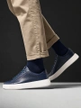 Erkek Eva Taban Sneakers Ayakkabı- Lacivert