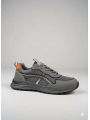 Erkek Günlük Ortopedik Akıllı Taban Spor Ayakkabı - Gri
