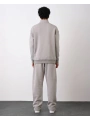 Erkek İçi Şardonlu Bagy Pantolon - Gri