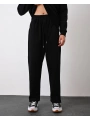 Erkek İçi Şardonlu Bagy Pantolon - Siyah