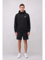 Erkek Nike Fermuarlı Kapüşonlu Hırka - Siyah