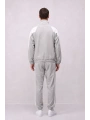 Erkek Normal Adidas Fermuarlı EşofmanTakım - Gri