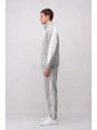 Erkek Normal Adidas Fermuarlı EşofmanTakım - Gri