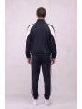Erkek Normal Adidas Fermuarlı EşofmanTakım - Siyah